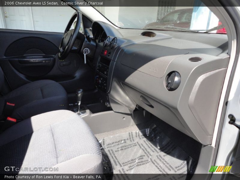 Cosmic Silver / Charcoal 2006 Chevrolet Aveo LS Sedan
