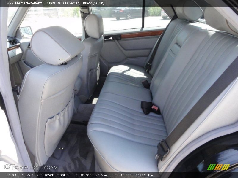  1992 E Class 300 D Sedan Gray Interior