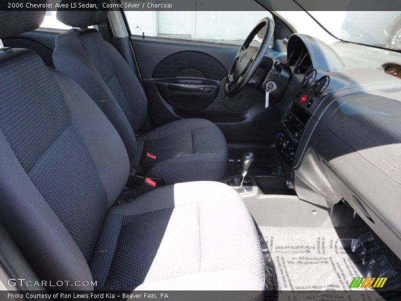 Cosmic Silver / Charcoal 2006 Chevrolet Aveo LS Sedan