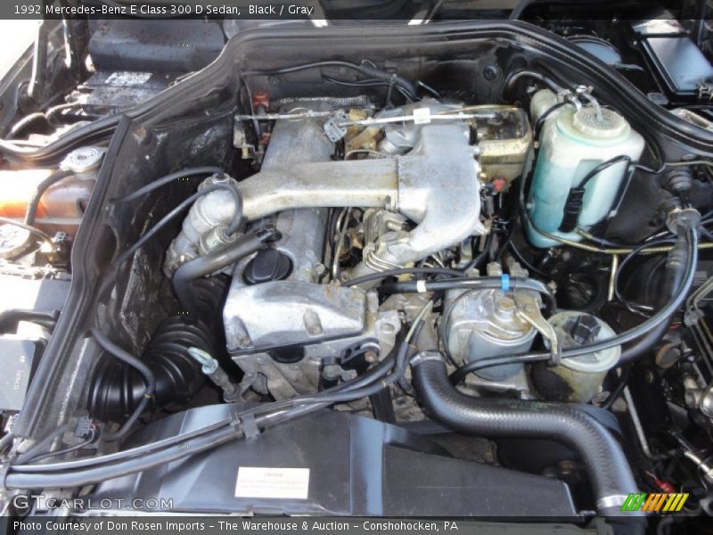  1992 E Class 300 D Sedan Engine - 2.5 Liter Turbo-Diesel SOHC 10-Valve 5 Cylinder