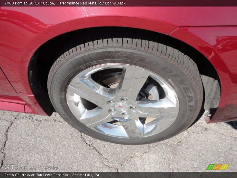 Performance Red Metallic / Ebony Black 2008 Pontiac G6 GXP Coupe