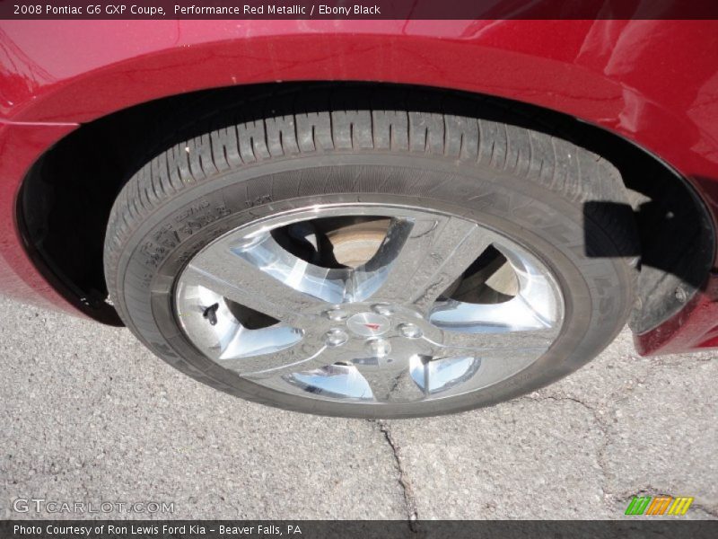 Performance Red Metallic / Ebony Black 2008 Pontiac G6 GXP Coupe