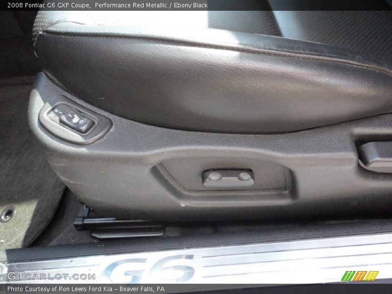 Performance Red Metallic / Ebony Black 2008 Pontiac G6 GXP Coupe