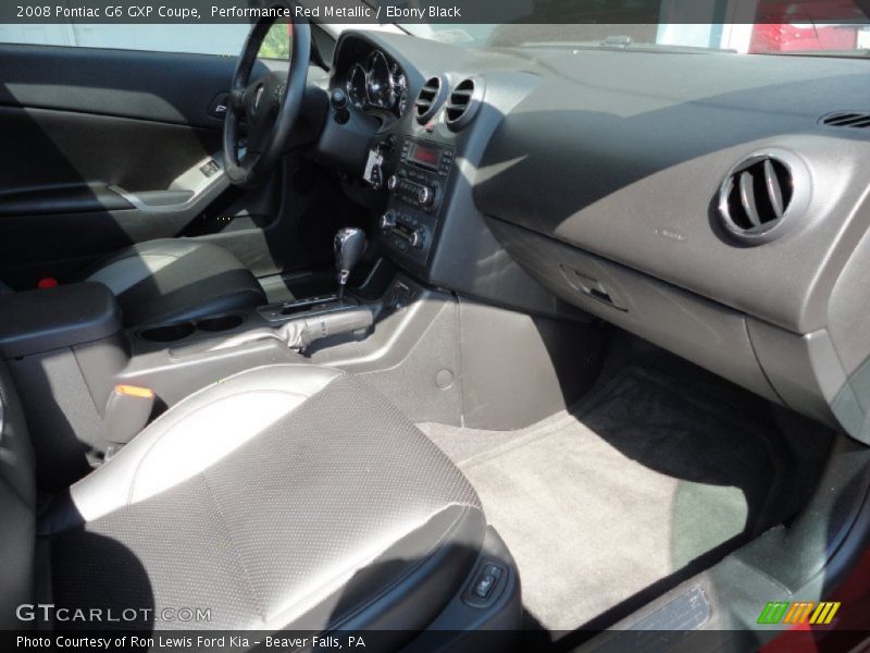 Performance Red Metallic / Ebony Black 2008 Pontiac G6 GXP Coupe