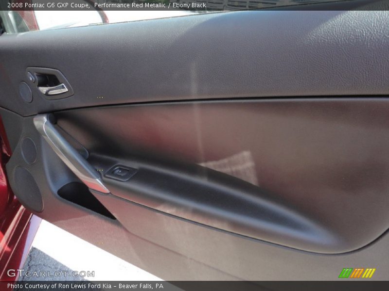 Performance Red Metallic / Ebony Black 2008 Pontiac G6 GXP Coupe