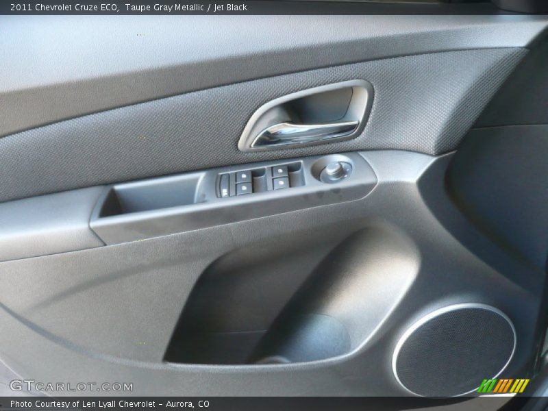 Taupe Gray Metallic / Jet Black 2011 Chevrolet Cruze ECO