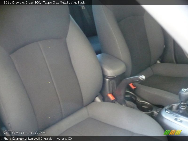 Taupe Gray Metallic / Jet Black 2011 Chevrolet Cruze ECO