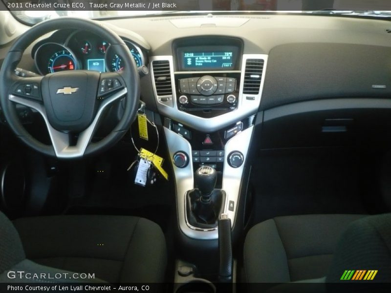 Dashboard of 2011 Cruze ECO