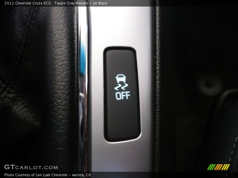 Taupe Gray Metallic / Jet Black 2011 Chevrolet Cruze ECO