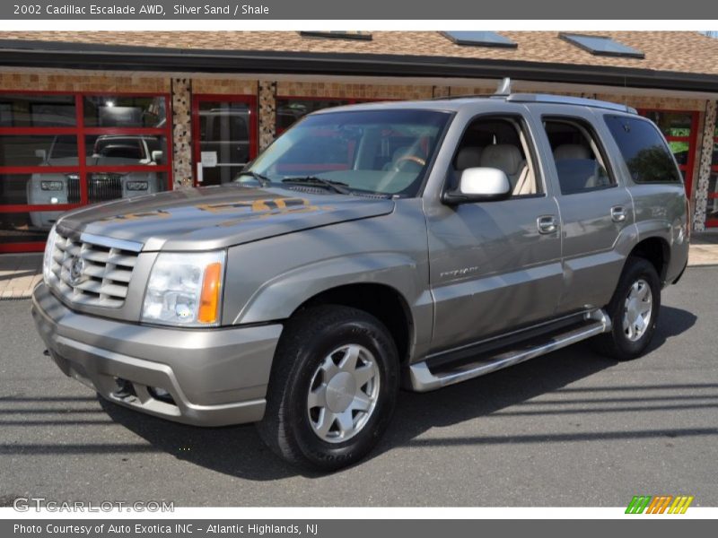 Silver Sand / Shale 2002 Cadillac Escalade AWD