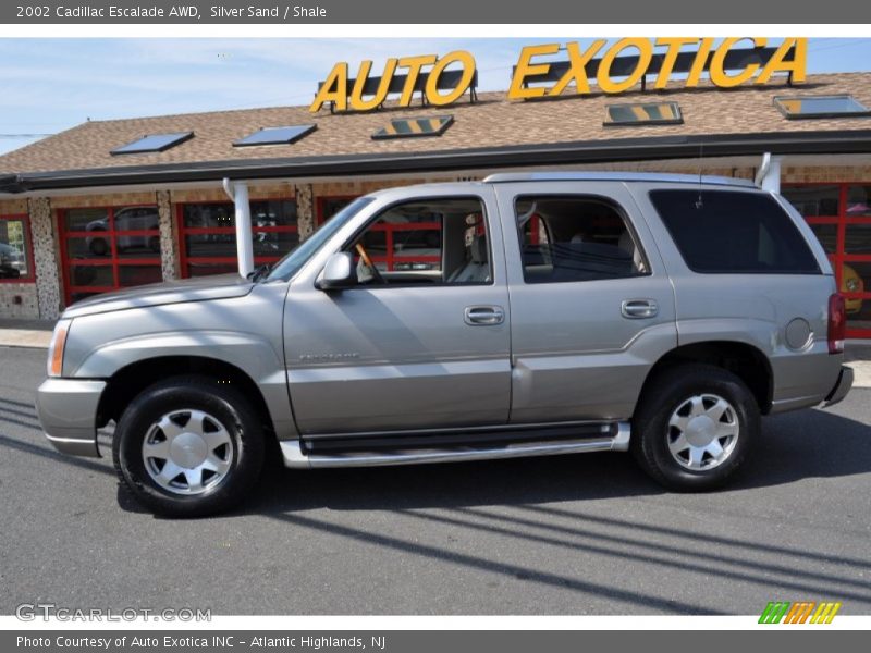 Silver Sand / Shale 2002 Cadillac Escalade AWD