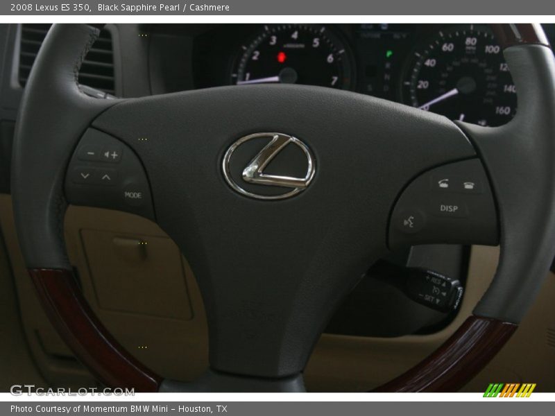 Black Sapphire Pearl / Cashmere 2008 Lexus ES 350