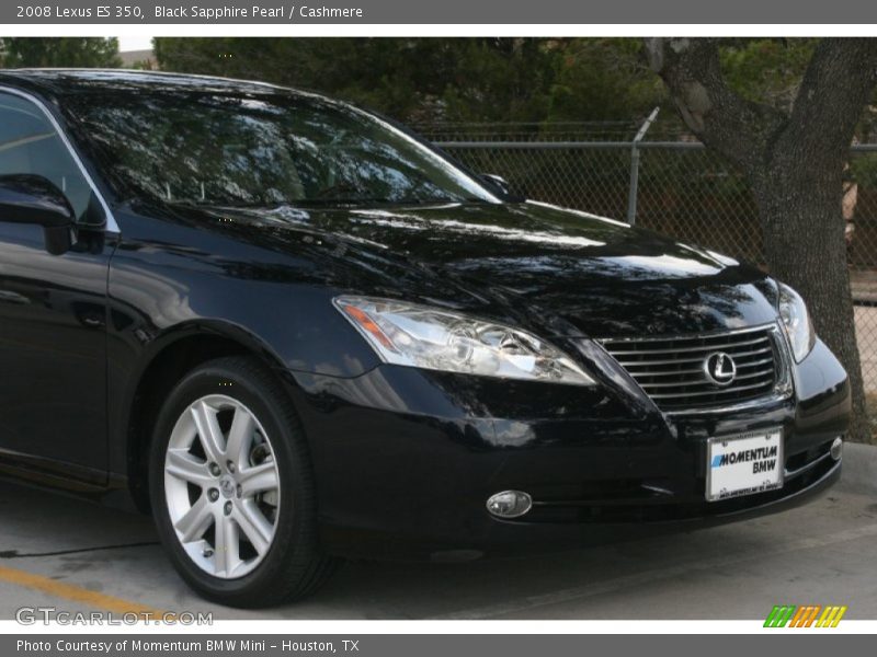 Black Sapphire Pearl / Cashmere 2008 Lexus ES 350