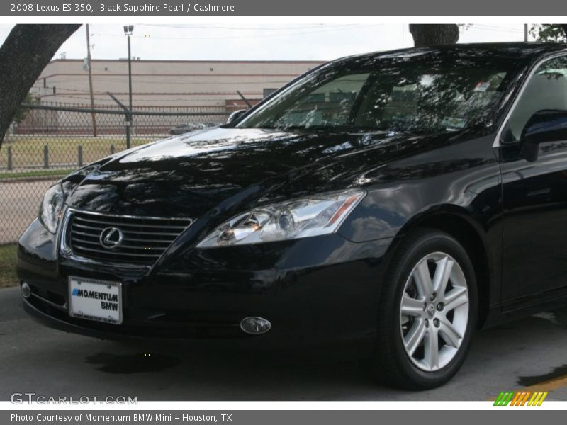 Black Sapphire Pearl / Cashmere 2008 Lexus ES 350