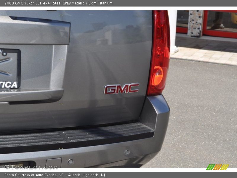 Steel Gray Metallic / Light Titanium 2008 GMC Yukon SLT 4x4