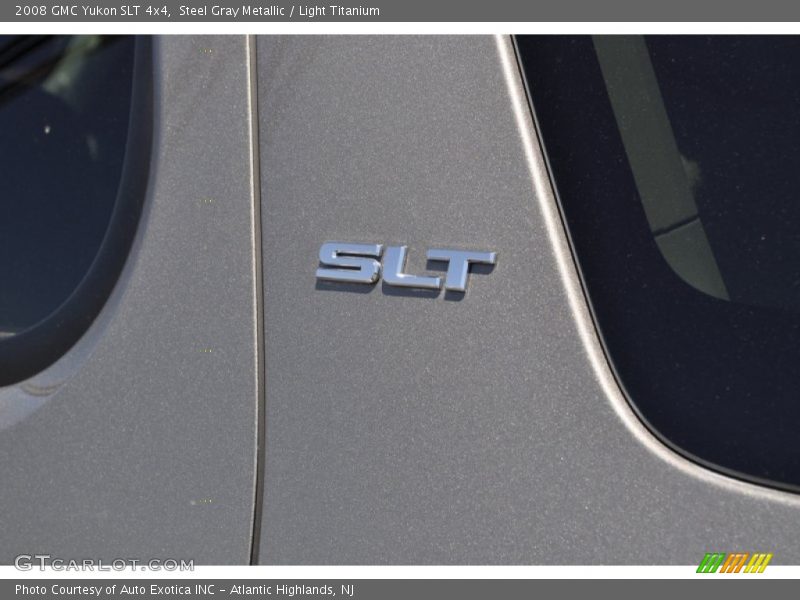 Steel Gray Metallic / Light Titanium 2008 GMC Yukon SLT 4x4