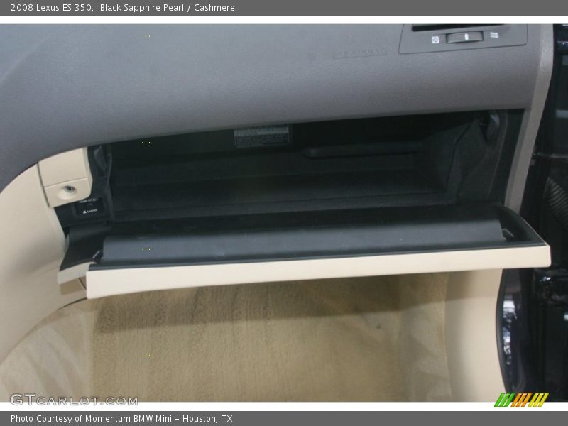 Black Sapphire Pearl / Cashmere 2008 Lexus ES 350