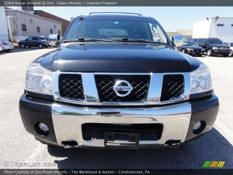 Galaxy Metallic / Graphite/Titanium 2004 Nissan Armada LE 4x4