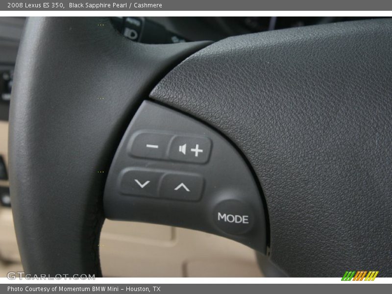 Black Sapphire Pearl / Cashmere 2008 Lexus ES 350