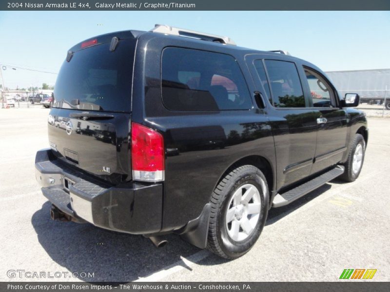 Galaxy Metallic / Graphite/Titanium 2004 Nissan Armada LE 4x4