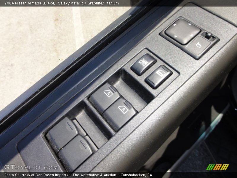 Galaxy Metallic / Graphite/Titanium 2004 Nissan Armada LE 4x4
