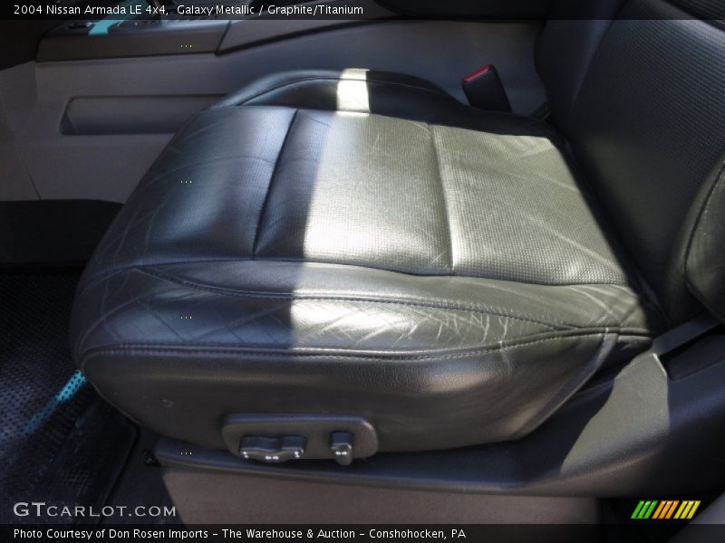 Galaxy Metallic / Graphite/Titanium 2004 Nissan Armada LE 4x4