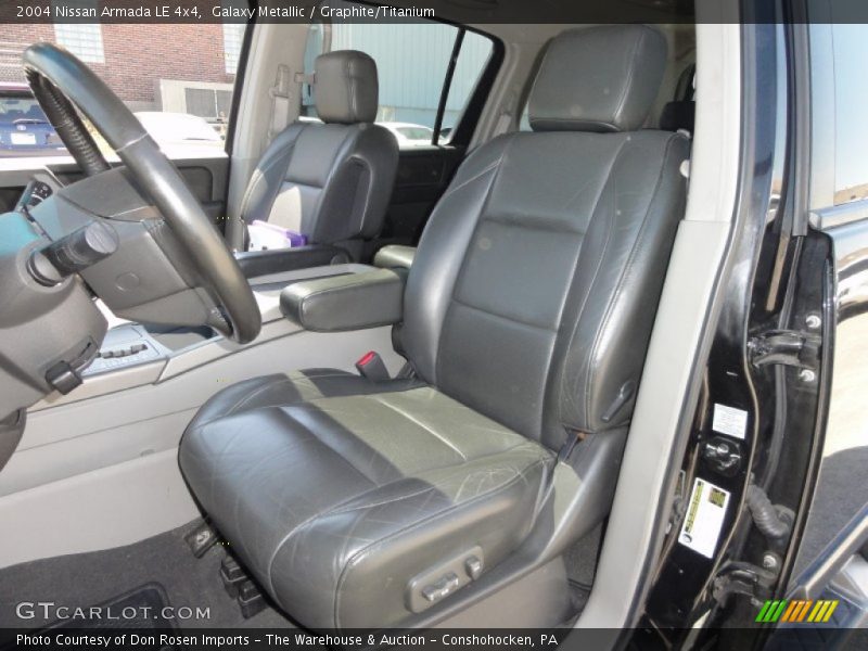 Galaxy Metallic / Graphite/Titanium 2004 Nissan Armada LE 4x4