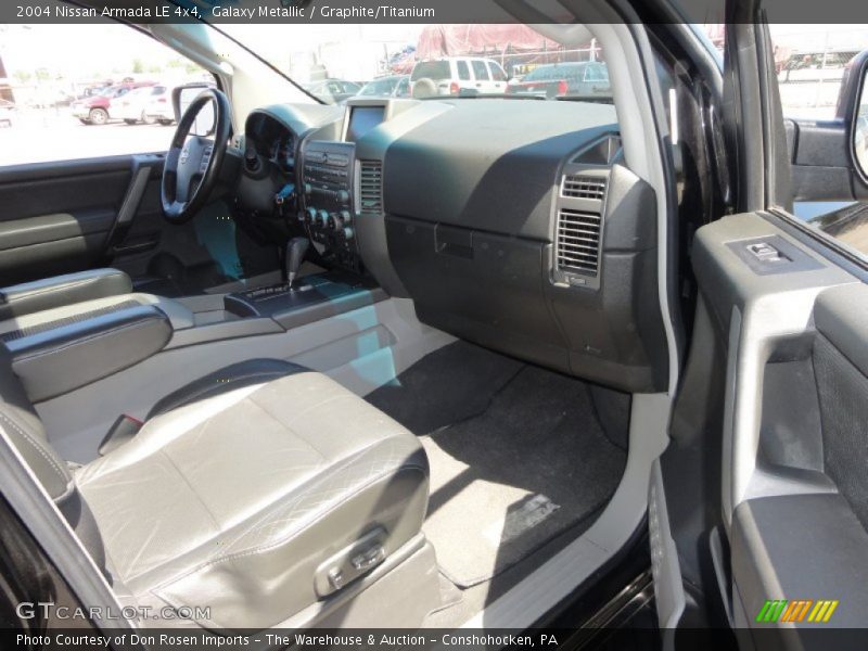 Galaxy Metallic / Graphite/Titanium 2004 Nissan Armada LE 4x4