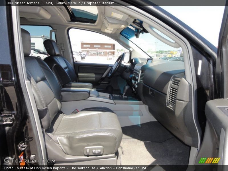 Galaxy Metallic / Graphite/Titanium 2004 Nissan Armada LE 4x4