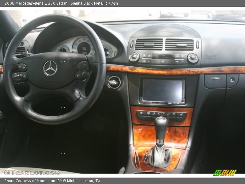 Sienna Black Metallic / Ash 2008 Mercedes-Benz E 350 Sedan