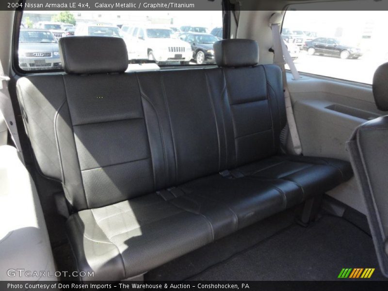 Galaxy Metallic / Graphite/Titanium 2004 Nissan Armada LE 4x4