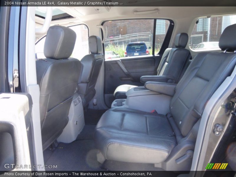 Galaxy Metallic / Graphite/Titanium 2004 Nissan Armada LE 4x4