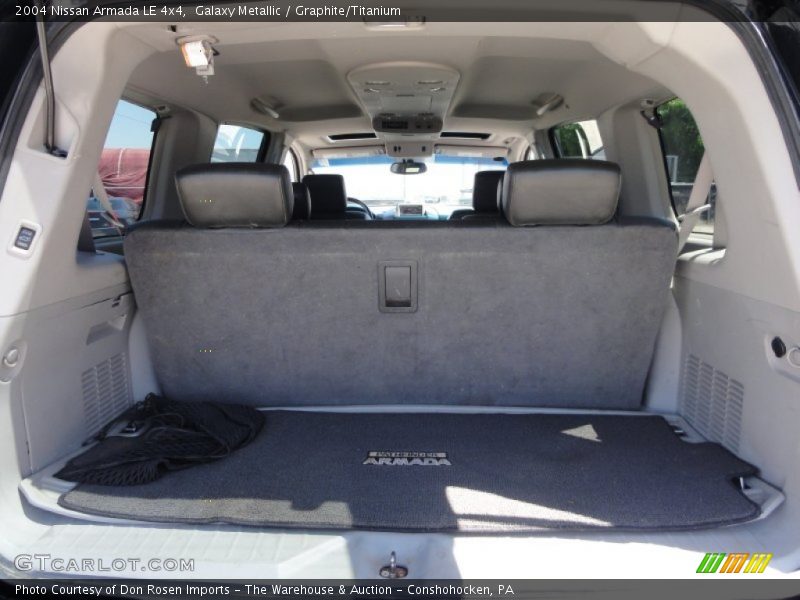 Galaxy Metallic / Graphite/Titanium 2004 Nissan Armada LE 4x4