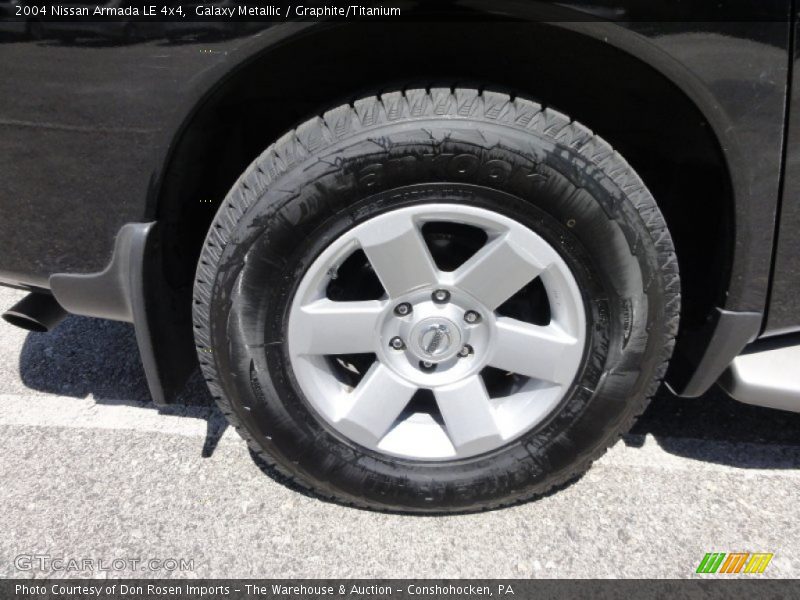 Galaxy Metallic / Graphite/Titanium 2004 Nissan Armada LE 4x4