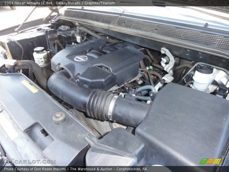 Galaxy Metallic / Graphite/Titanium 2004 Nissan Armada LE 4x4