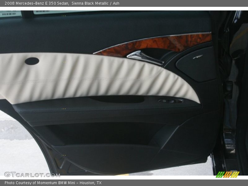 Sienna Black Metallic / Ash 2008 Mercedes-Benz E 350 Sedan