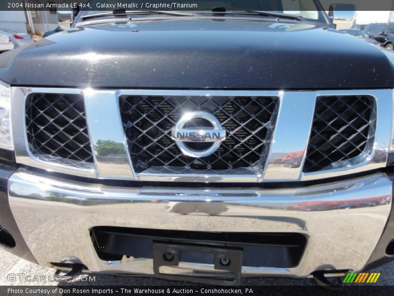 Galaxy Metallic / Graphite/Titanium 2004 Nissan Armada LE 4x4