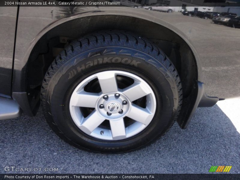 Galaxy Metallic / Graphite/Titanium 2004 Nissan Armada LE 4x4