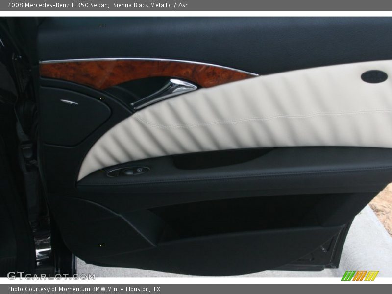 Sienna Black Metallic / Ash 2008 Mercedes-Benz E 350 Sedan