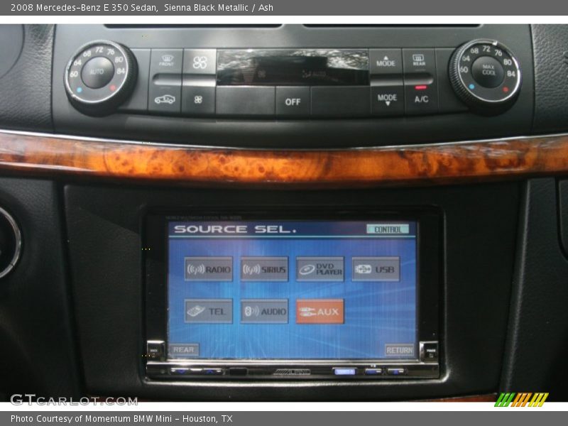 Sienna Black Metallic / Ash 2008 Mercedes-Benz E 350 Sedan