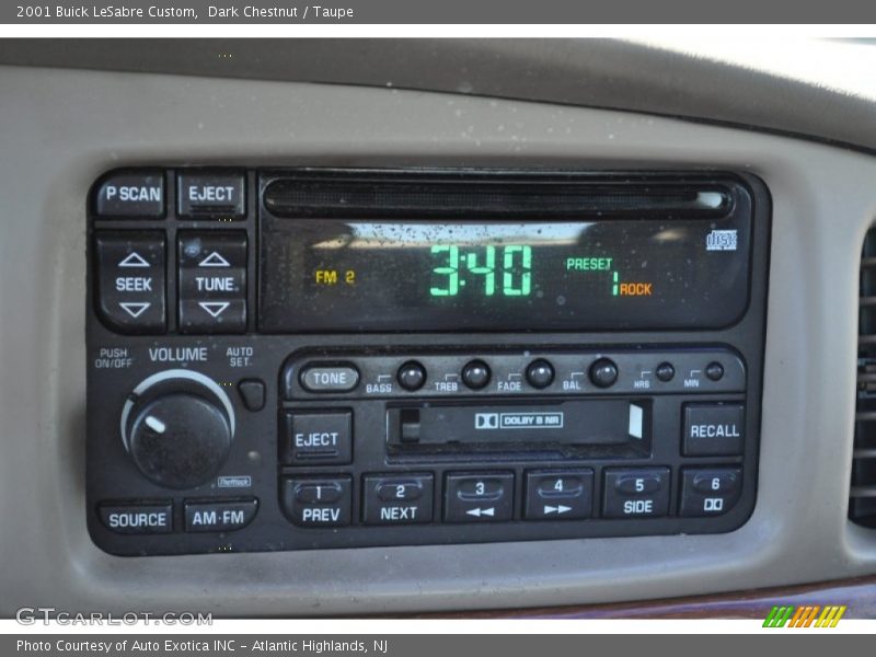 Dark Chestnut / Taupe 2001 Buick LeSabre Custom