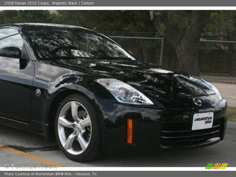 Magnetic Black / Carbon 2008 Nissan 350Z Coupe
