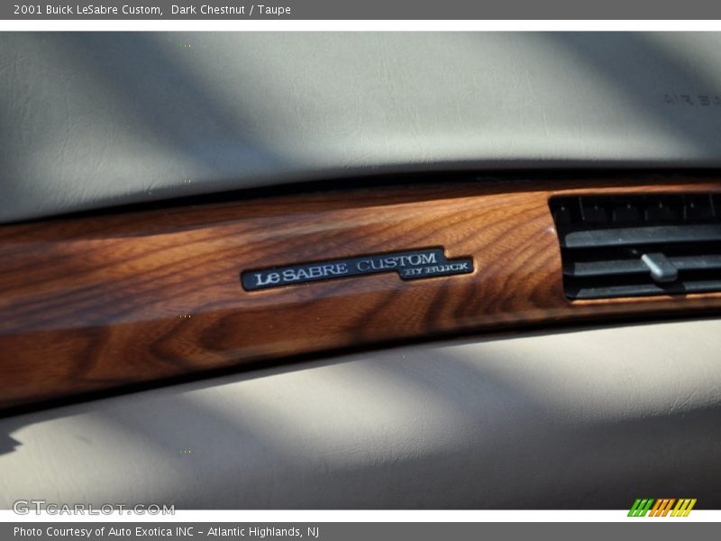 Dark Chestnut / Taupe 2001 Buick LeSabre Custom