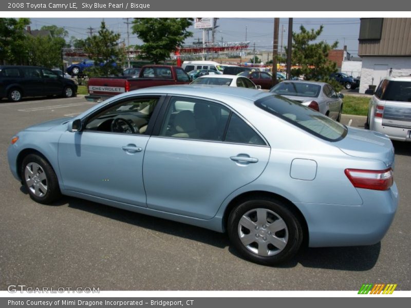 Sky Blue Pearl / Bisque 2008 Toyota Camry LE