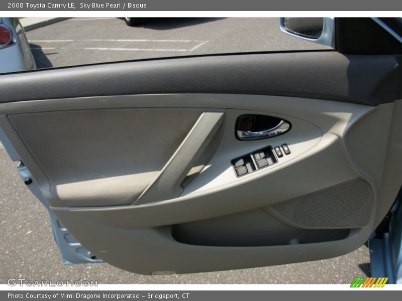 Sky Blue Pearl / Bisque 2008 Toyota Camry LE