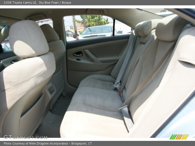 Sky Blue Pearl / Bisque 2008 Toyota Camry LE