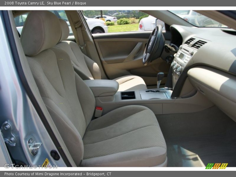 Sky Blue Pearl / Bisque 2008 Toyota Camry LE