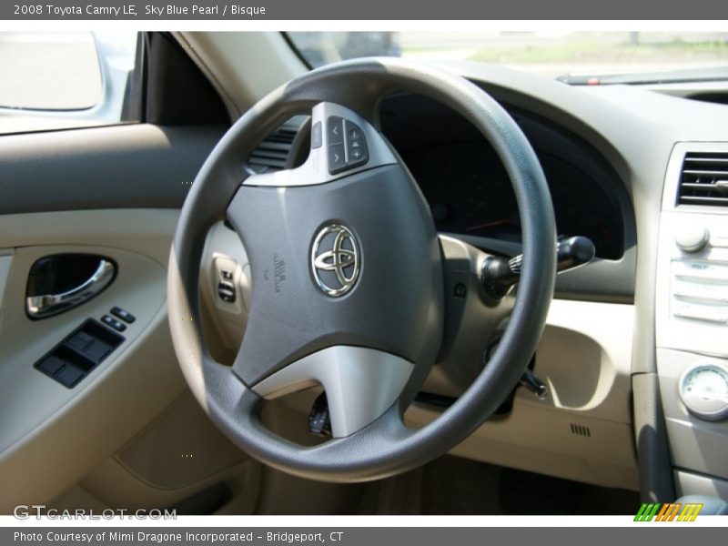 Sky Blue Pearl / Bisque 2008 Toyota Camry LE