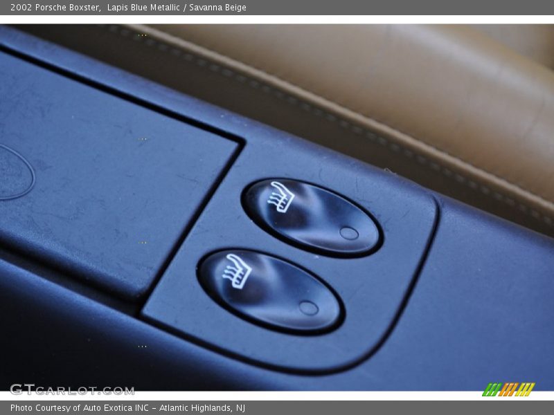 Lapis Blue Metallic / Savanna Beige 2002 Porsche Boxster