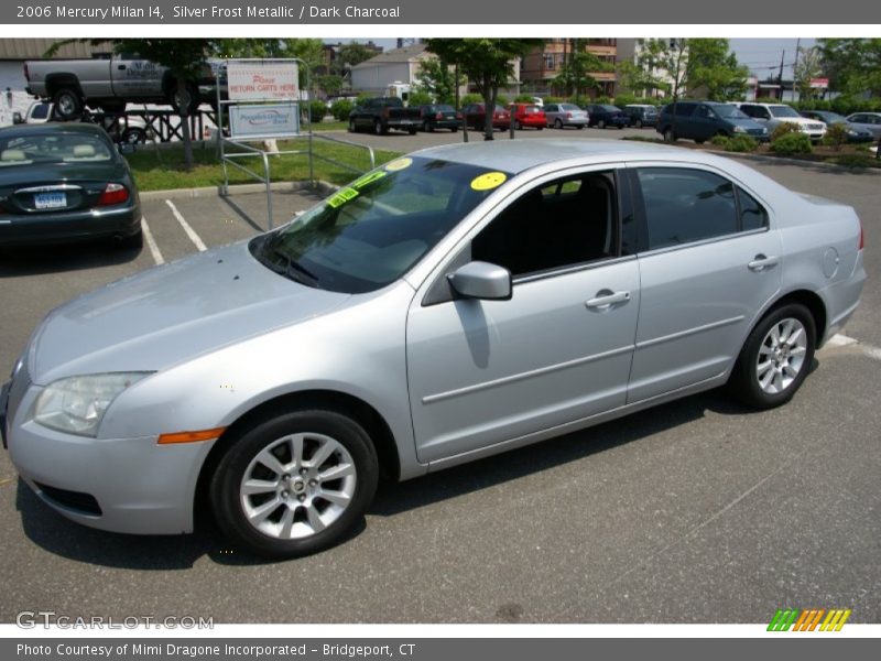 Silver Frost Metallic / Dark Charcoal 2006 Mercury Milan I4